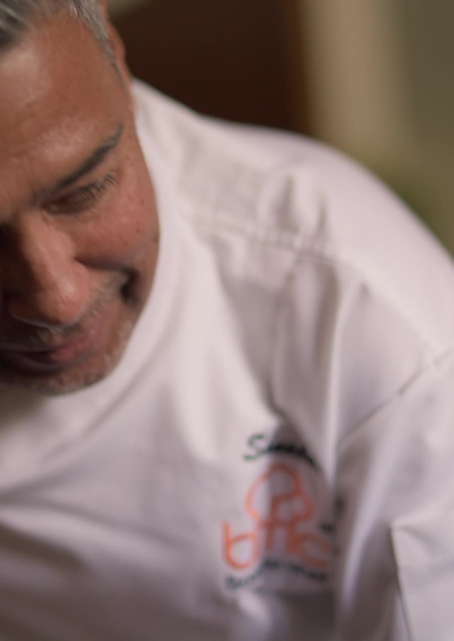 The chef at the table, BookMyChef